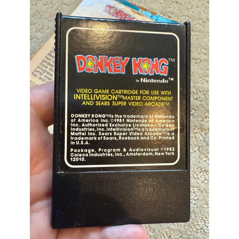 Donkey Kong Jr.‎ Intellivision W/Box